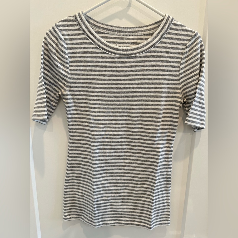 Kersh ribbed tee, size M